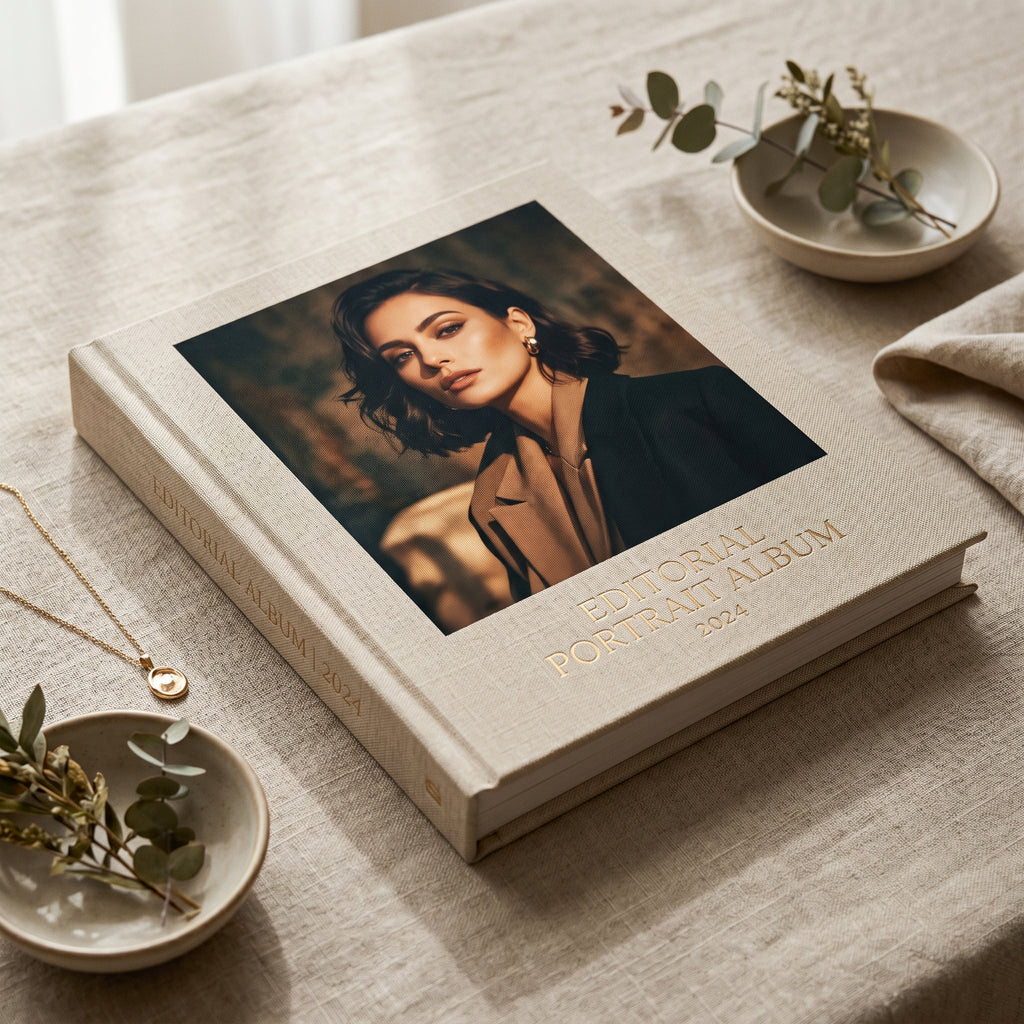 Editorial Portrait Luxury Album