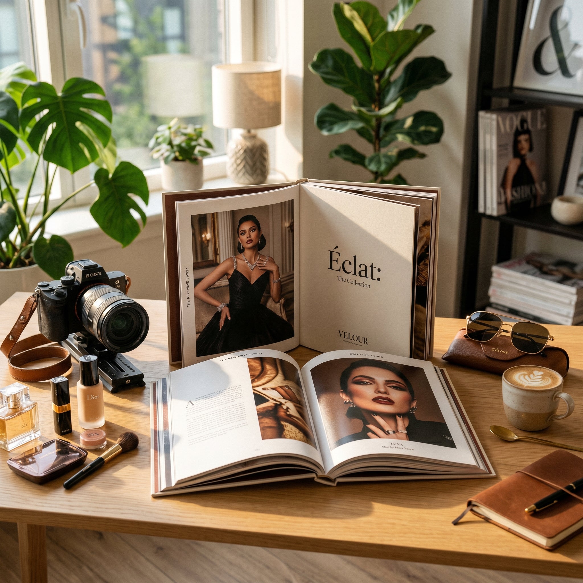 Aura Glam Fashion Book