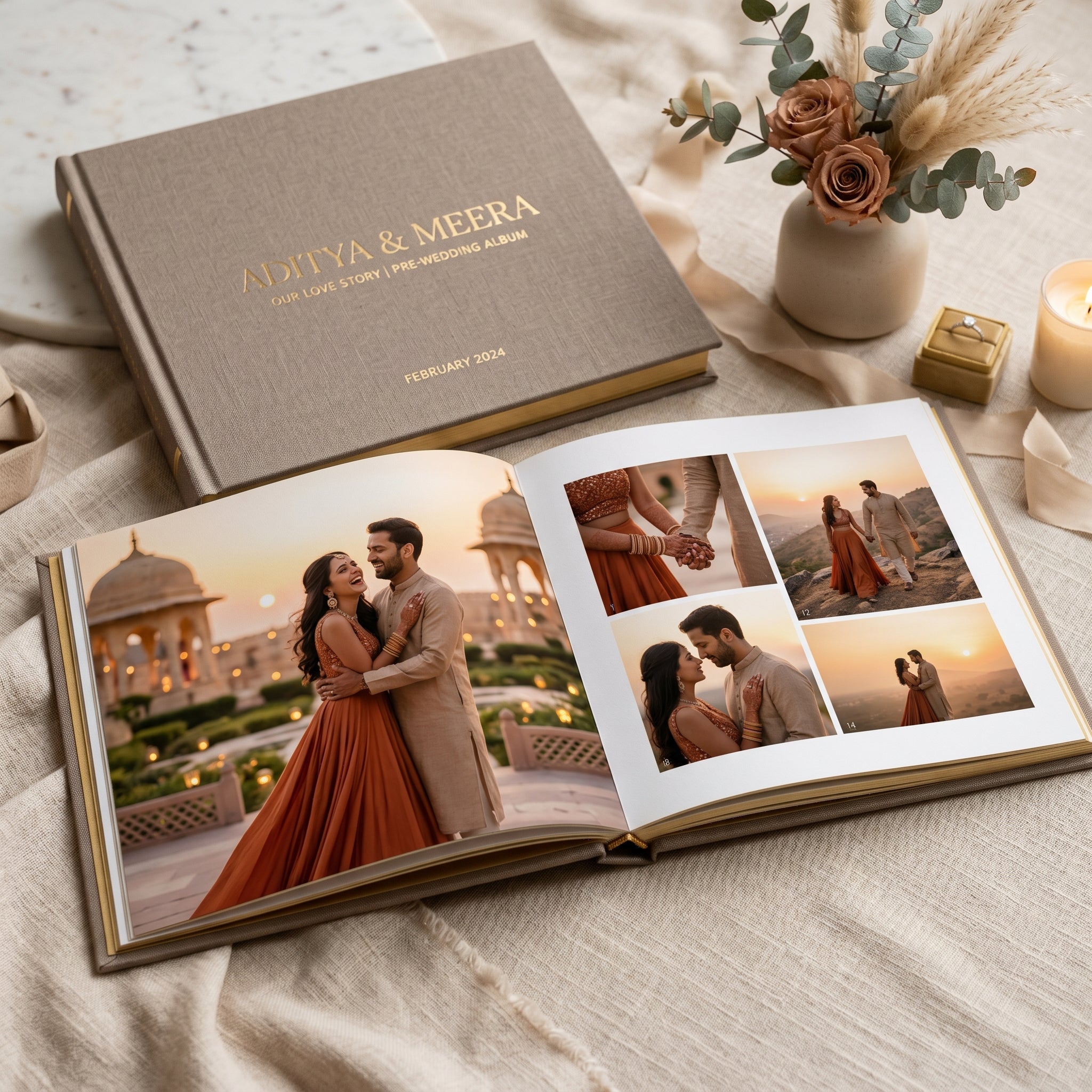 Cinematic Pre Wedding Story Album