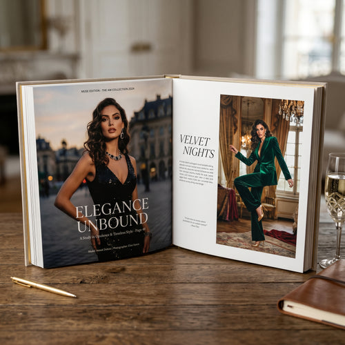 Aura Glam Fashion Book