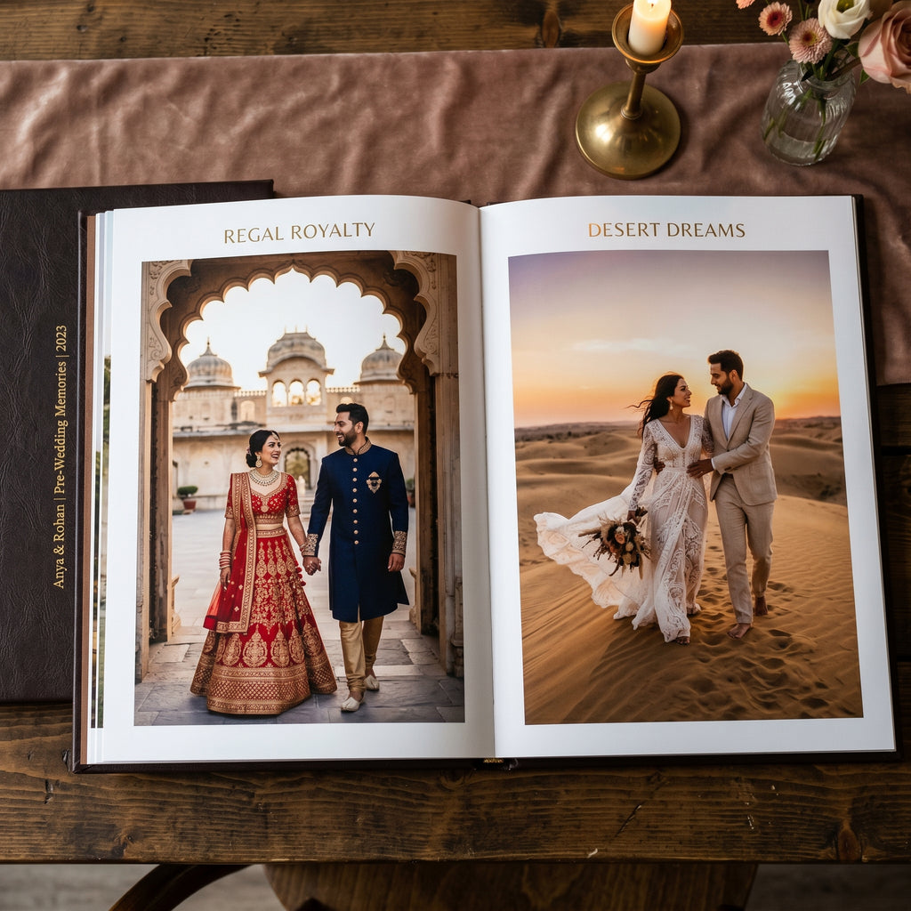 Cinematic Pre Wedding Story Album